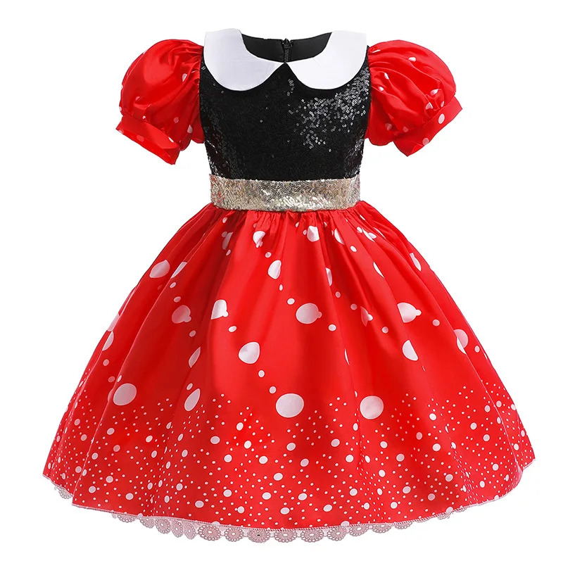 فستان فتاة صغيرة ميكي للأطفال  - مراجعة Anime Cosplay Toddler وسعره