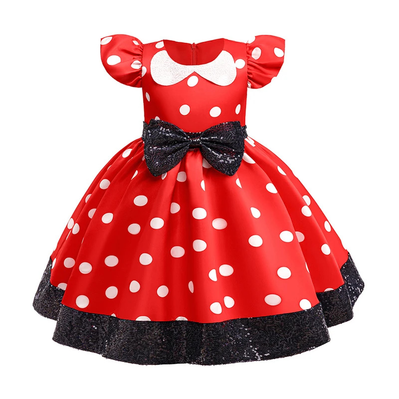 فستان فتاة صغيرة ميكي للأطفال  - مراجعة Anime Cosplay Toddler وسعره