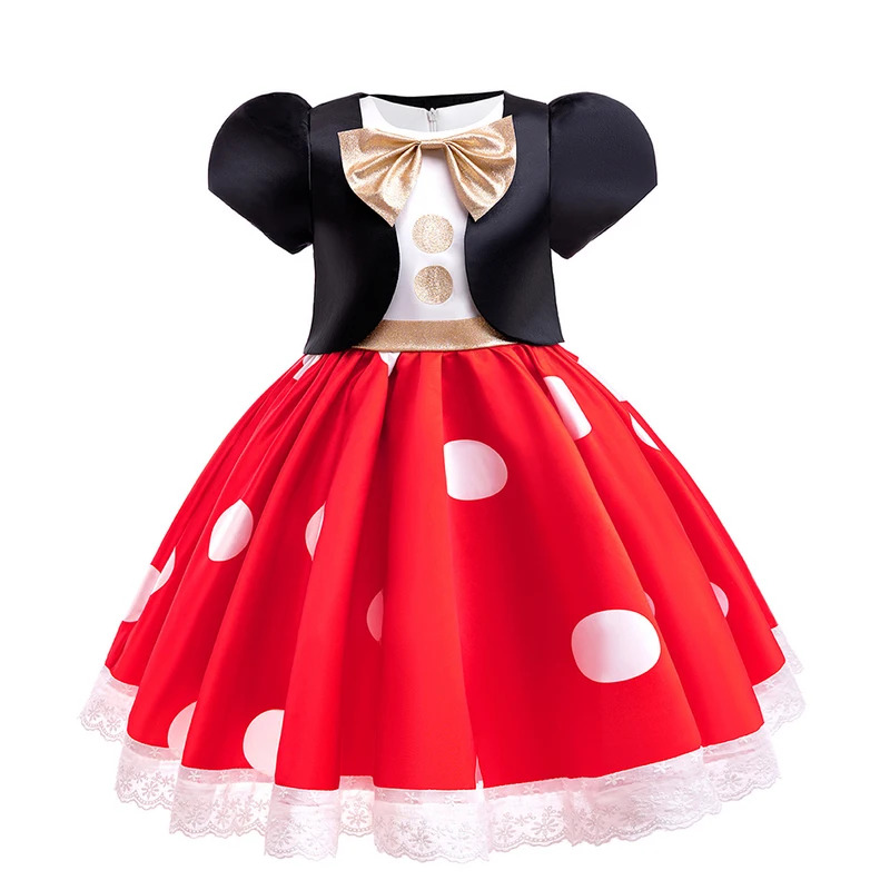 فستان فتاة صغيرة ميكي للأطفال  - مراجعة Anime Cosplay Toddler وسعره