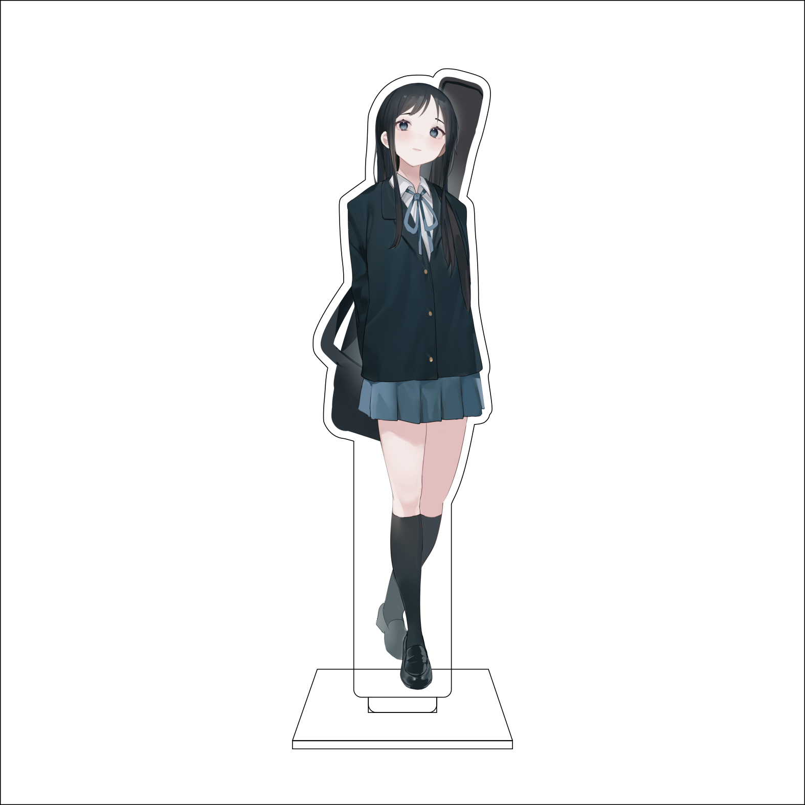 16 سم أنيمي K-ON! لوحة عرض أكر - مراجعة Anime Cosplay Japan وسعره