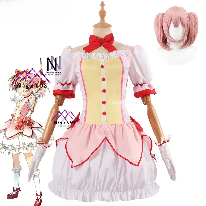 DY20Cosplay Kaname Madoka أنيم - مراجعة Anime Cosplay Com وسعره