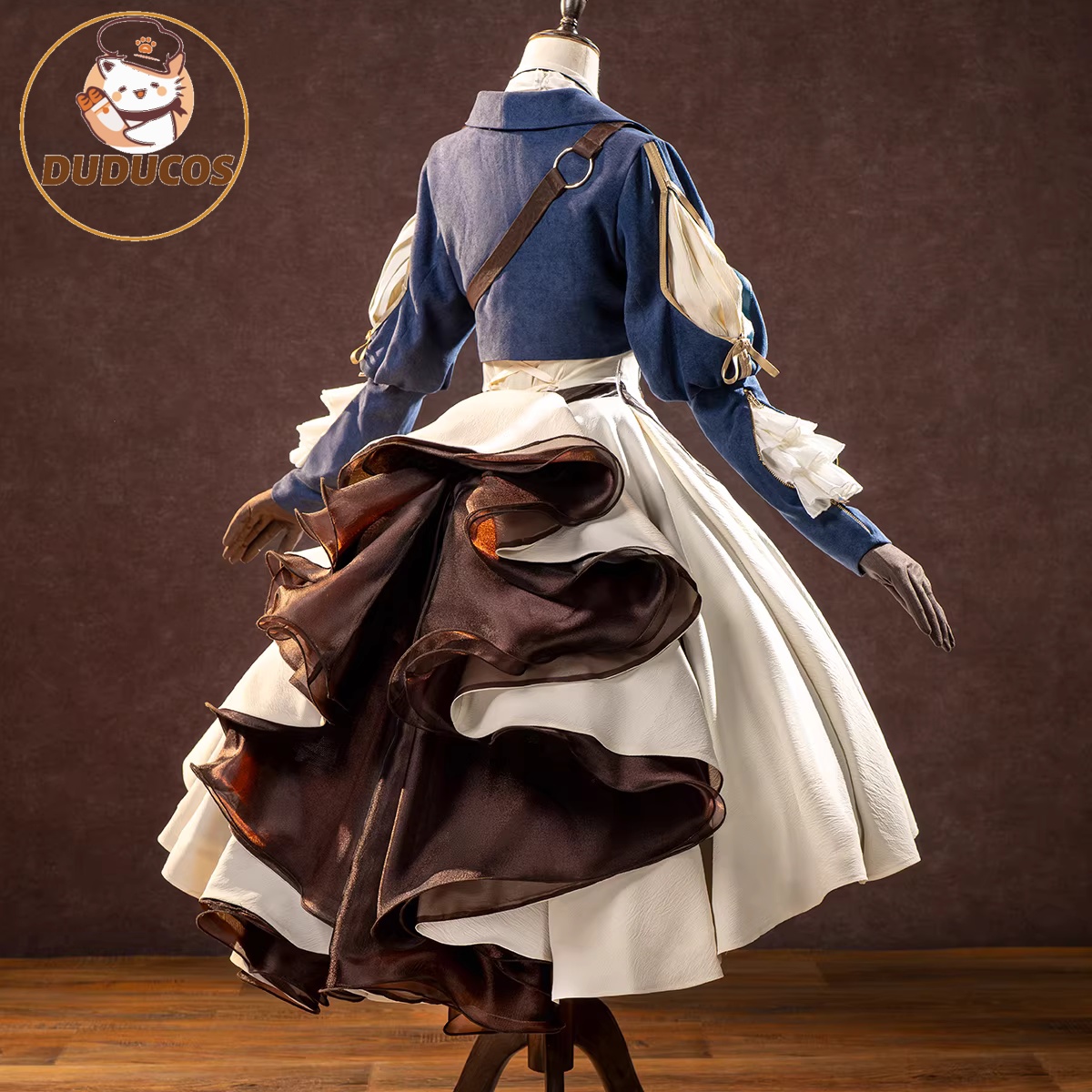 INSTOCK البنفسجي Evergarden تأ - مراجعة Anime Cosplay Dresses وسعره