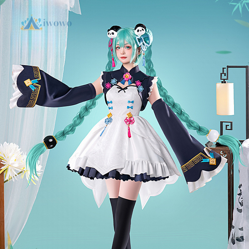 أنيمي مشروع Sekai تأثيري ميكو  - مراجعة Anime Cosplay Dresses وسعره