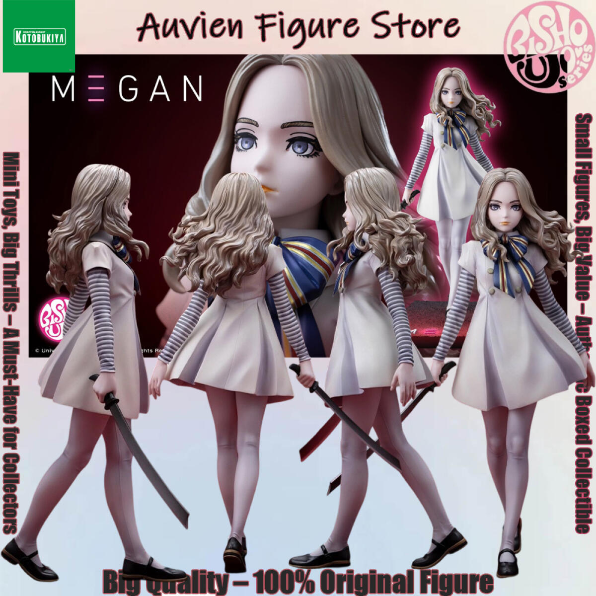 نموذج شخصية ميغان كروسرود من أ - مراجعة Kotobukiya Bishoujo وسعره