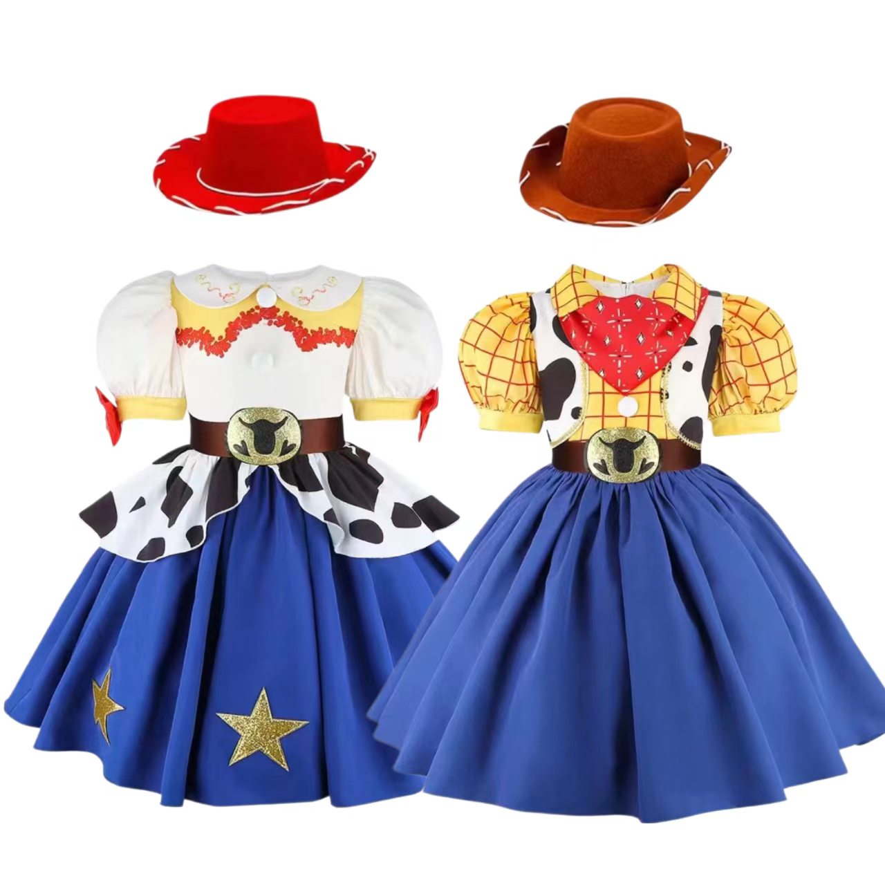 فستان جديد للبنات بنقشة بقرة 2 - مراجعة Anime Cosplay Toddler وسعره