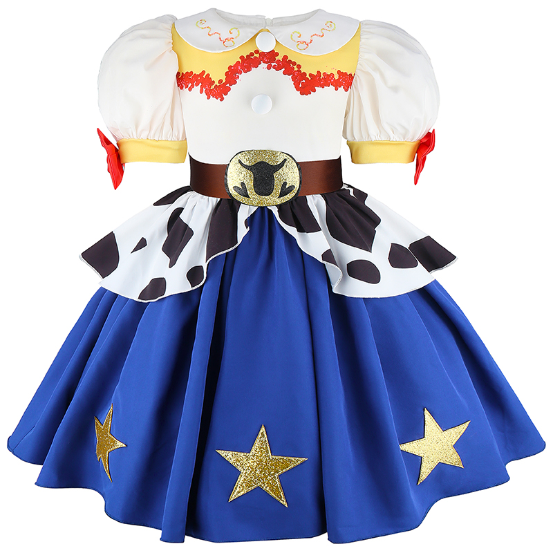 فستان جديد للبنات بنقشة بقرة 2 - مراجعة Anime Cosplay Toddler وسعره